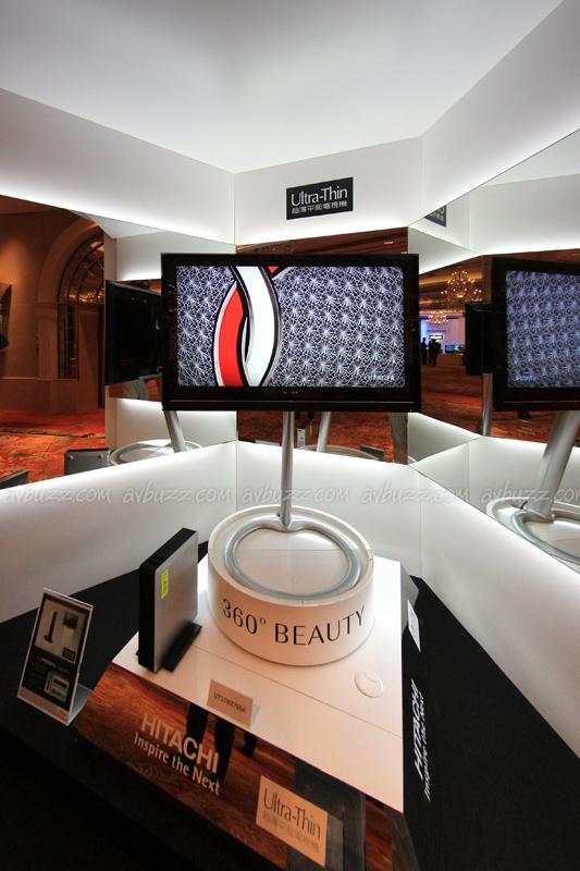 日立的超薄電視機